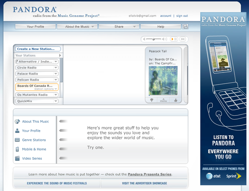 Ads On Pandora