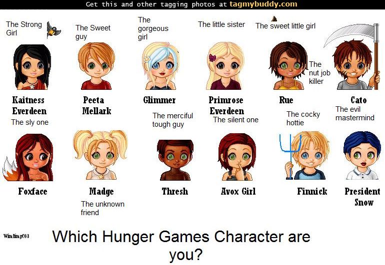 All Hunger Games Characters