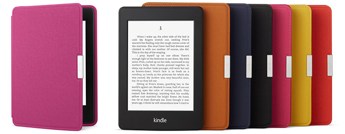 Amazon Kindle Paperwhite Leather Cover Royal Purple (does Not Fit Kindle Or Kindle Touch)