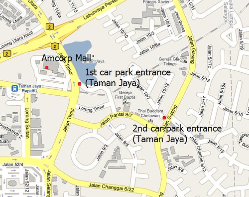 Amcorp Mall Map