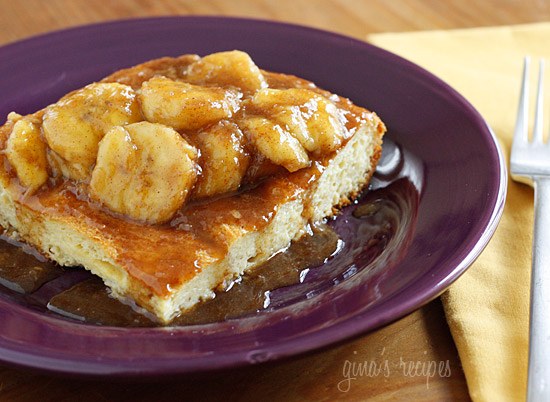 Bananas Foster French Toast Rum