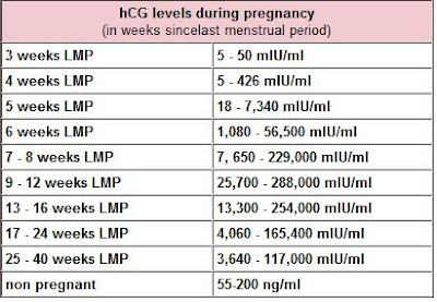 Beta Hcg Level Chart For Pregnancy