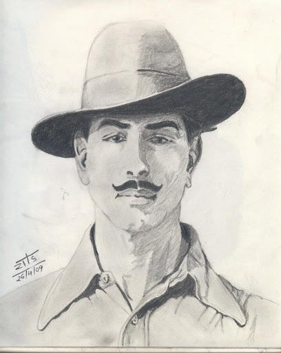 Bhagat Singh Sketch