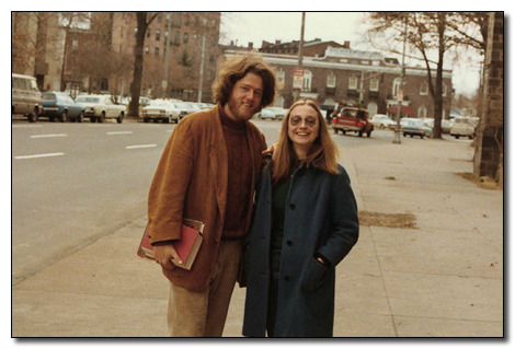 Bill And Hillary Clinton Young
