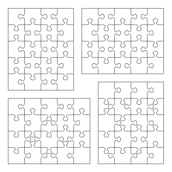 Blank Jigsaw Puzzle Template Free