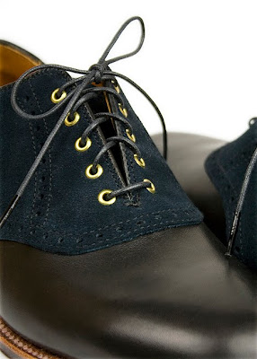 Blue Saddle Shoes