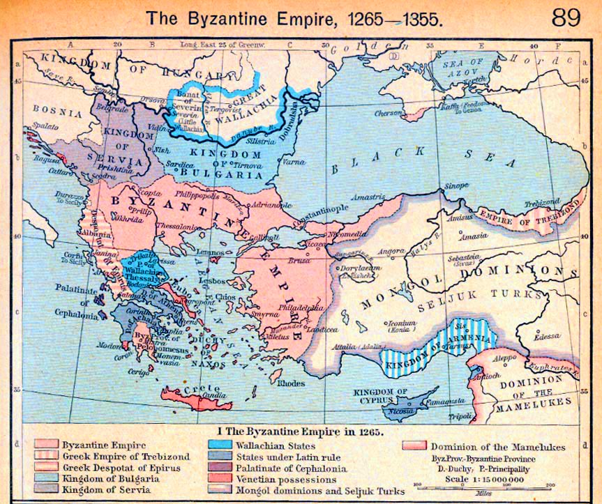 Byzantine Empire Map Timeline