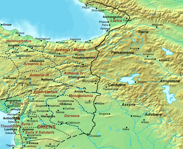 City Of Byzantium Map