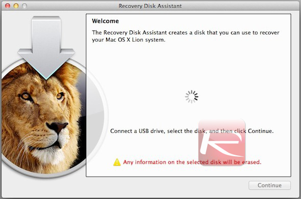 Disk Utility Lion