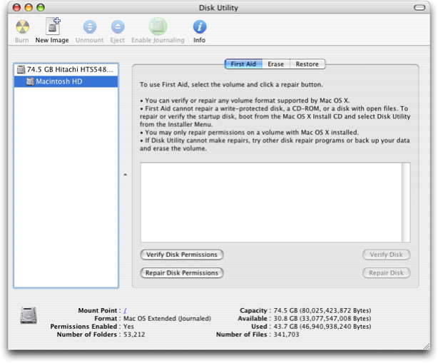 Disk Utility Mac Startup