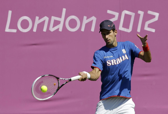 Djokovic Olympics 2012