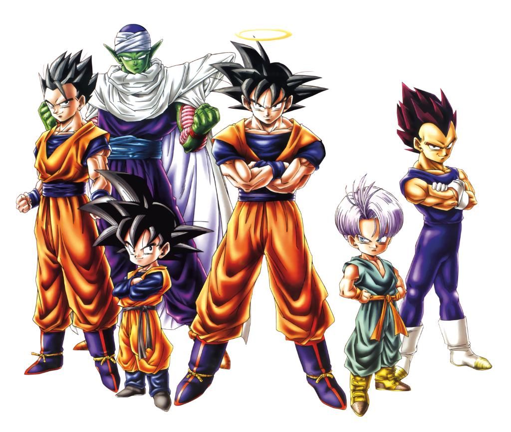 Dragon Ball Z Characters Names And Pictures