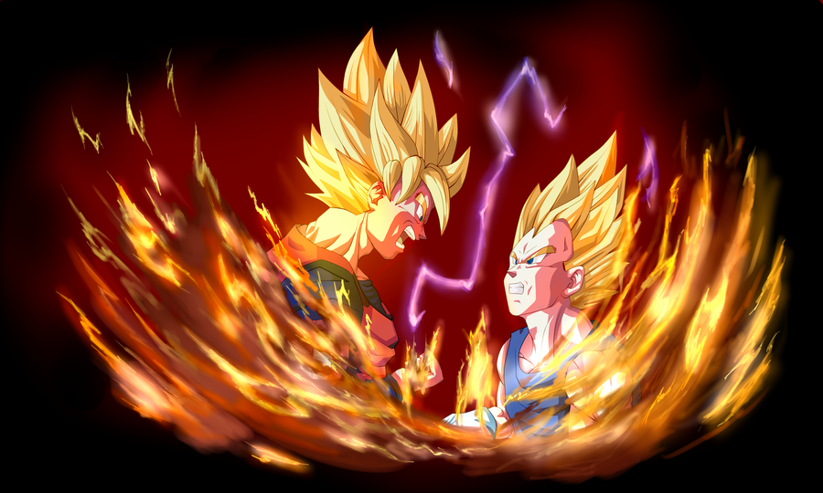 Dragon Ball Z Goku And Vegeta