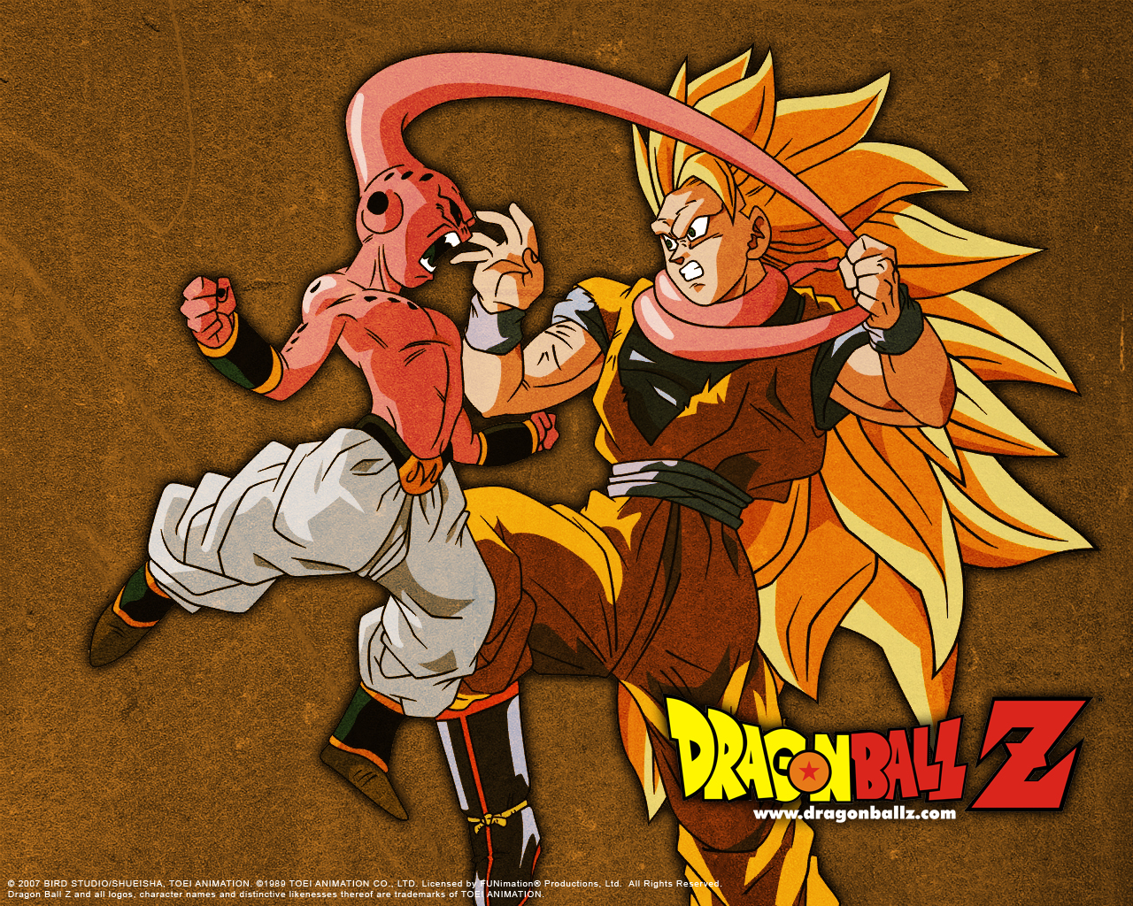 Dragon Ball Z Goku Super Saiyan 3 Vs Buu