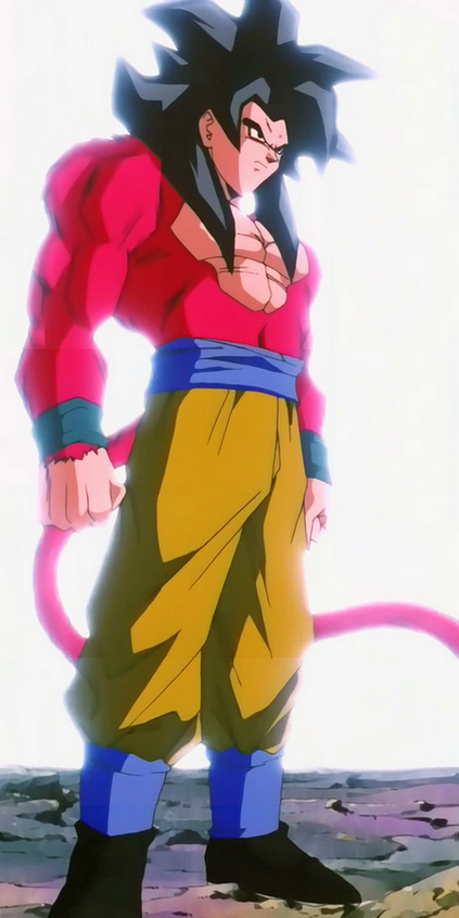 Dragon Ball Z Gt Goku Super Saiyan 4