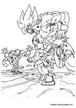 Dragon Ball Z Kai Coloring Pages