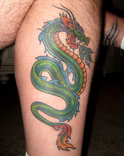 Dragon Tattoos For Women Legs