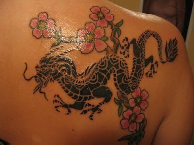 Dragon Tattoos For Women On Back
