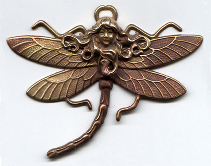 Dragonfly Art Nouveau