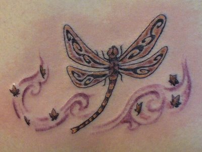 Dragonfly Tattoos For Girls