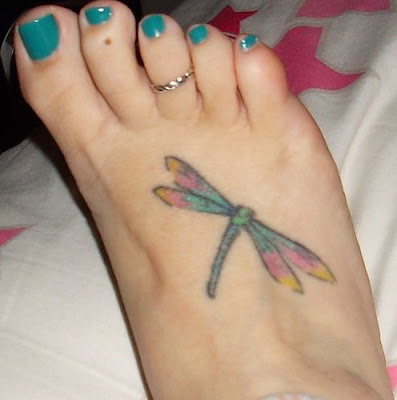 Dragonfly Tattoos For Women