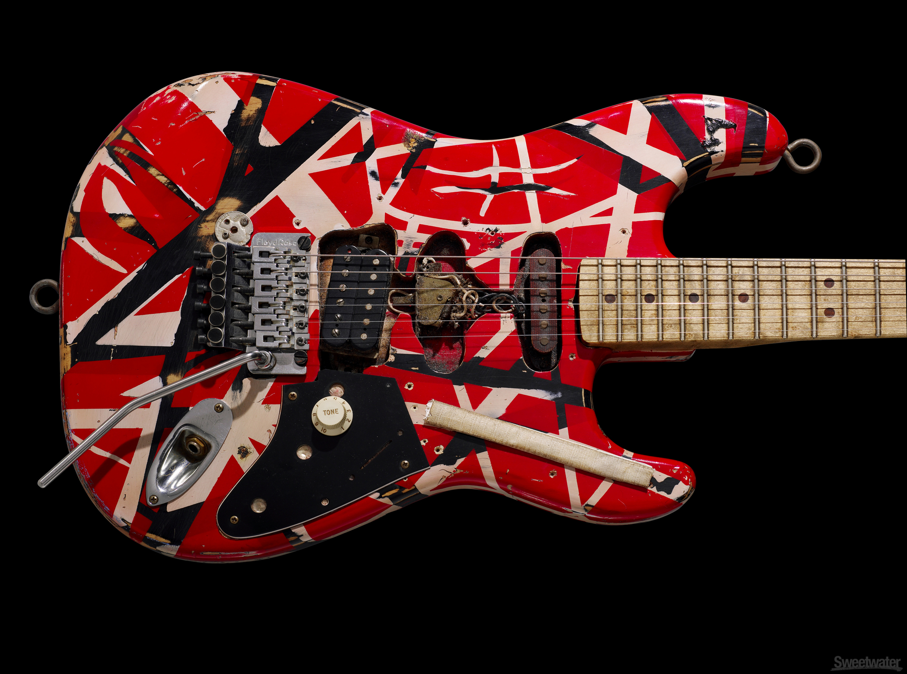 Eddie Van Halen Frankenstein Guitar