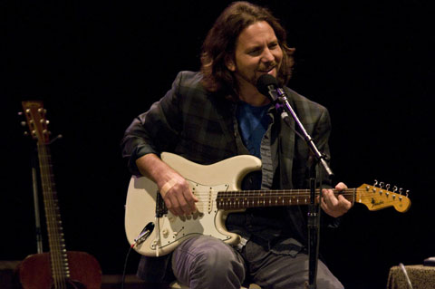 Eddie Vedder 2012 Setlist