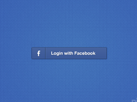 Facebook Login Button Css3