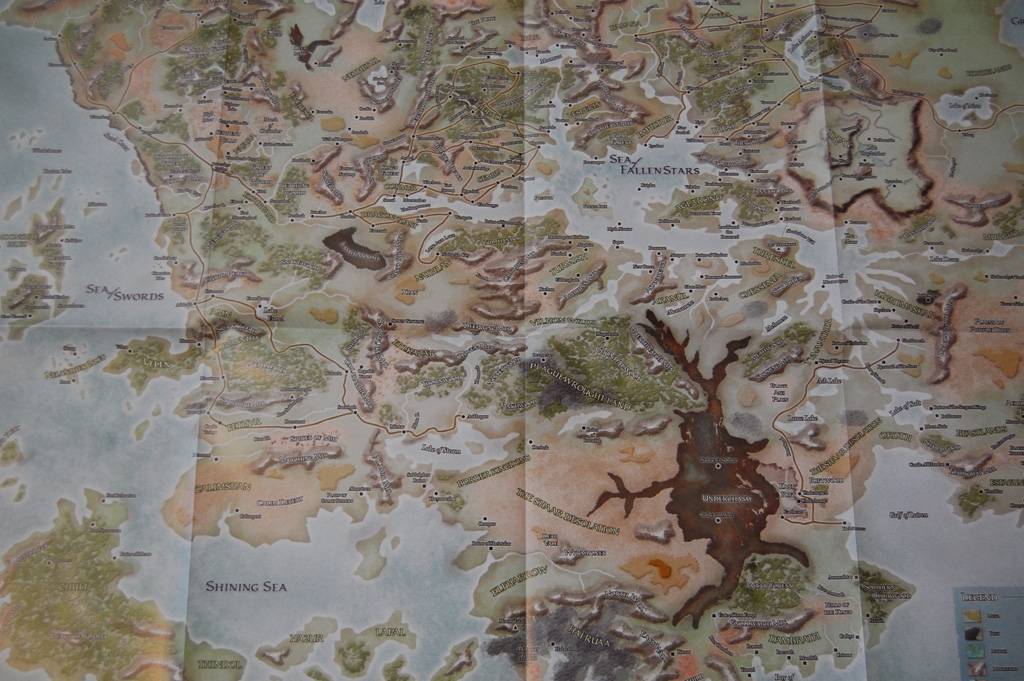 Faerun World Map