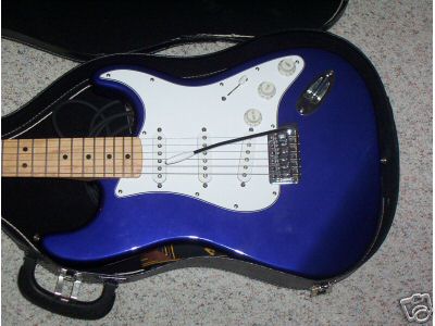 Fender Guitars Blue
