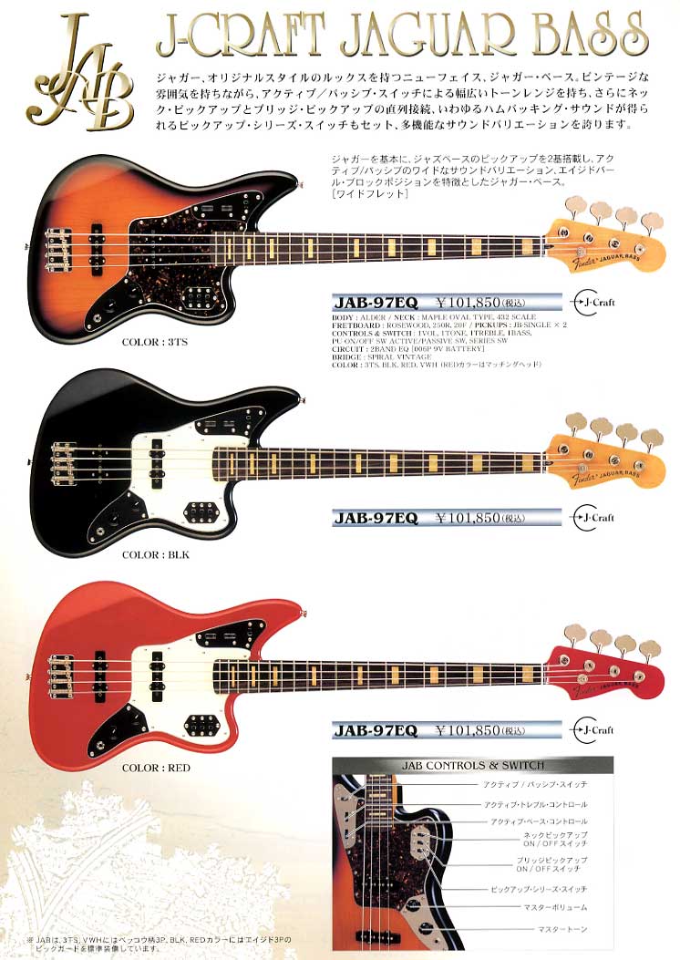 Fender Jaguar Bass Black