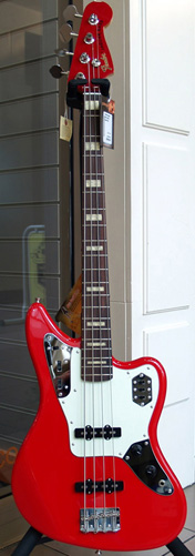 Fender Jaguar Bass Candy Apple Red