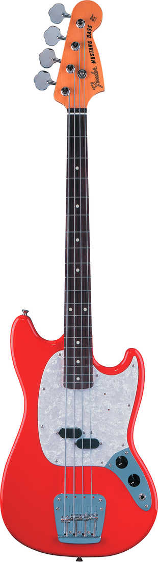 Fender Mustang Bass Fiesta Red
