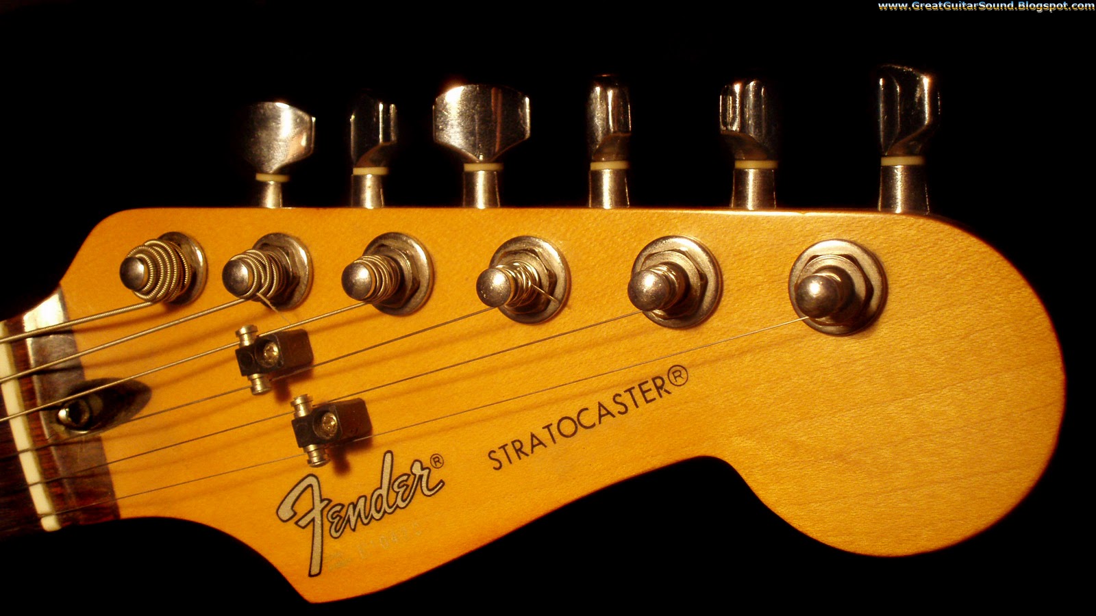 Fender Stratocaster Headstock Template