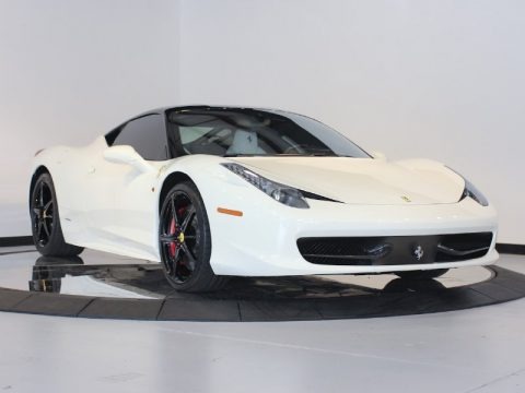Ferrari 458 White For Sale
