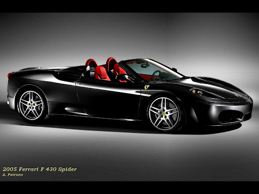 Ferrari F430 Spider Black