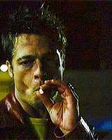 Fight Club Edward Norton Cigarette