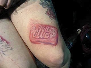 Fight Club Soap Tattoo