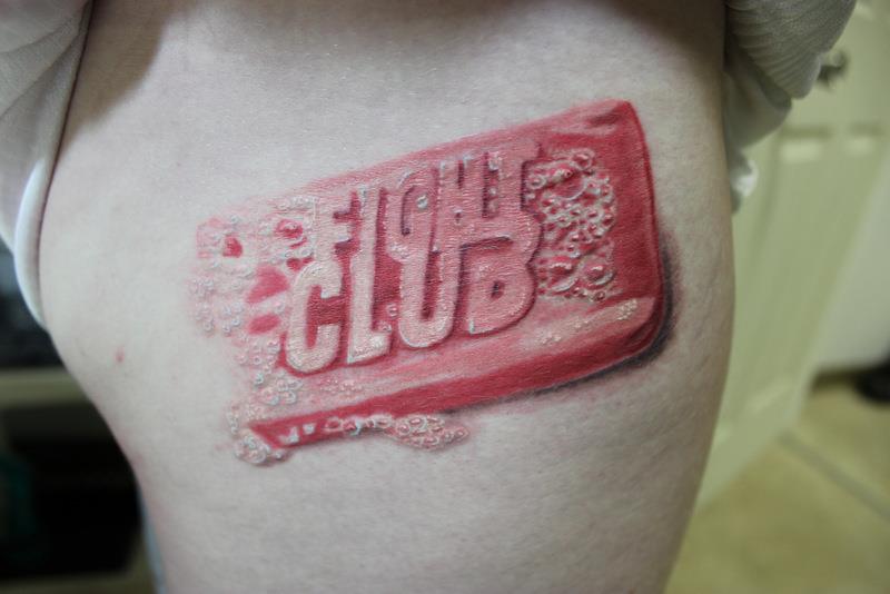 Fight Club Soap Tattoo