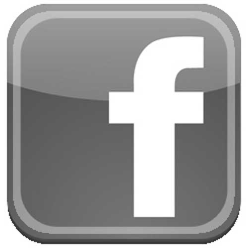 Find Us On Facebook Logo Black And White