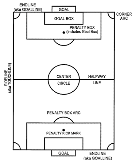 Football Field Diagram With Positions
