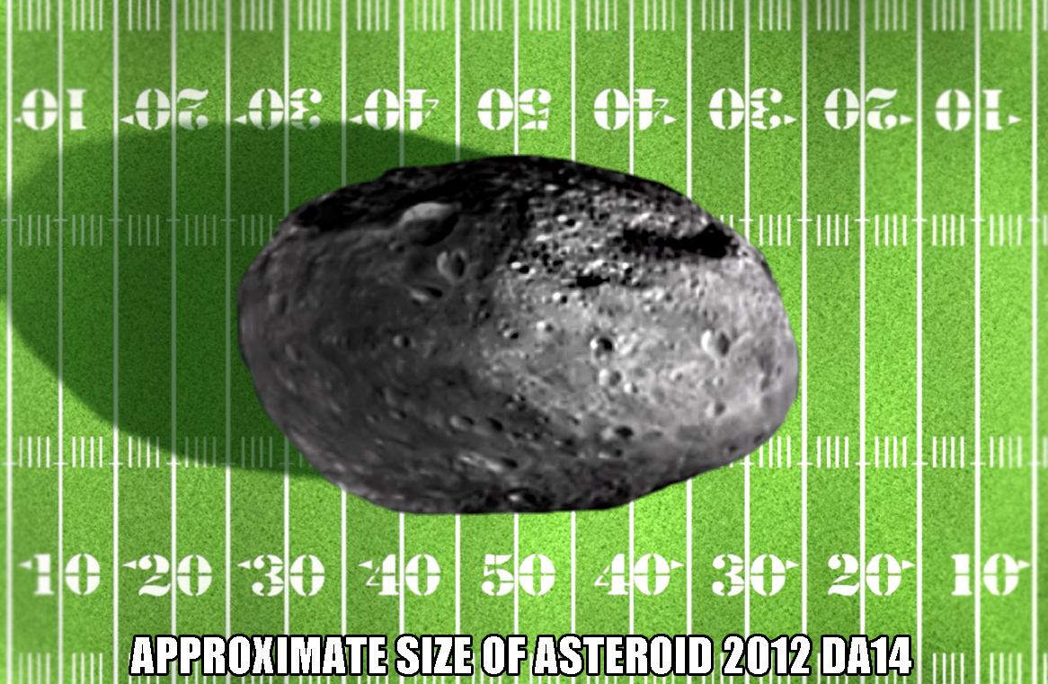 Football Field Sized Meteor
