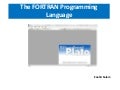 Fortran Programming Language Tutorial Pdf