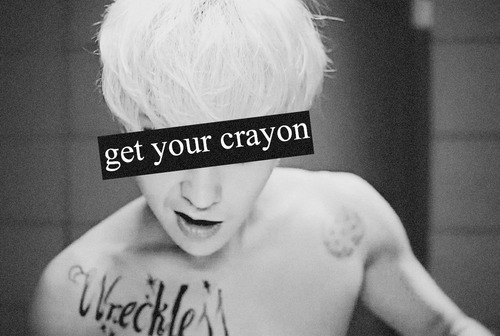 G Dragon Crayon Cute