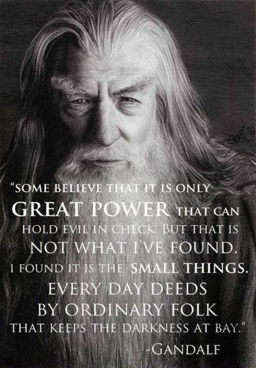 Gandalf Quotes The Hobbit Evil