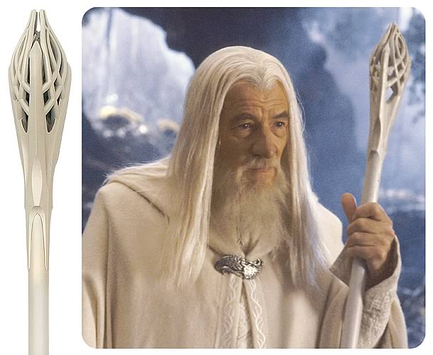 Gandalf The White Staff Replica For Sale