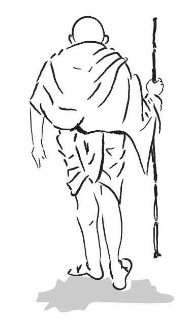 Gandhiji Sketch