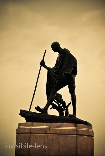 Gandhiji Standing