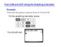 Gcf Calculator Exponents