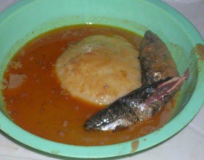 Ghana Food Fufu